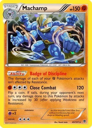 Machamp - 49/101 - Cosmos Holo