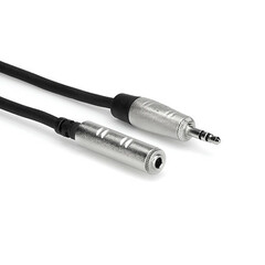 Hosa Technology REAN 3.5mm TRS Male to 3.5mm TRS Female Pro Headphone Extension Cable (10')