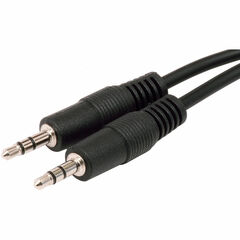 Benchmark 3.5mm TRS M/M Cable for 12-Volt Trigger or Analog Audio-BLK-1'