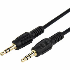 Rocstor Slim 3.5mm Male to 3.5mm Male Stereo Audio Cable (3', Black)