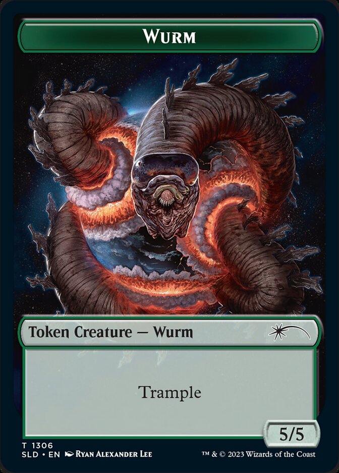 Wurm Token - Foil