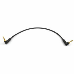 Remote Audio Stereo Jumper Cable 3.5mm Right Angle TRS plug to 3.5mm Right Angle TRS Plug (10