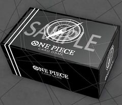 One Piece TCG: Card Official Storage Box: Standard Black