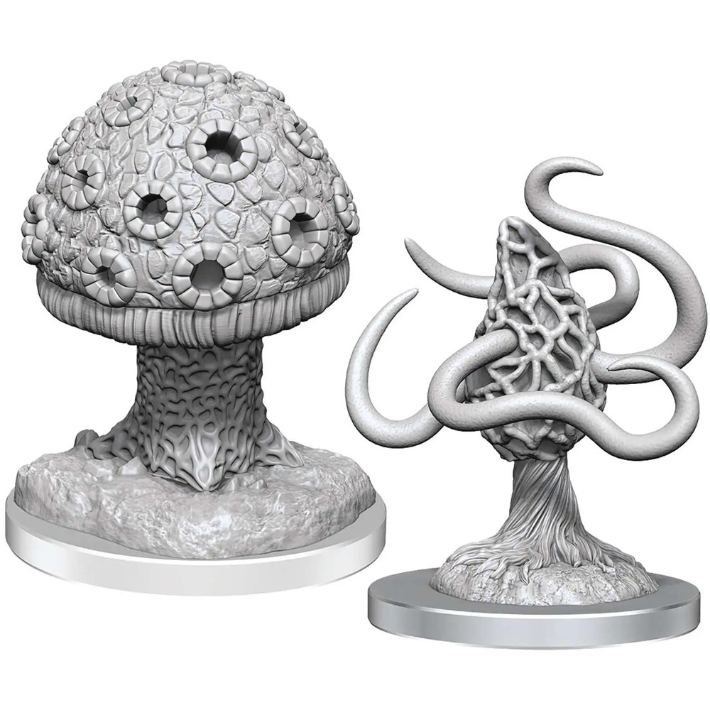 D&D Nolzurs Marvelous Miniatures: W21 Shrieker & Violet Fungus