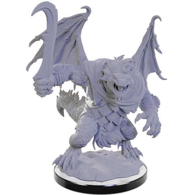 D&D Nolzurs Marvelous Miniatures: W22 Draconian Mage & Foot Soldier