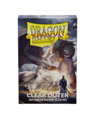 Dragon Shield Card Sleeves 100ct STANDARD - Clear Outer Matte