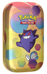 Scarlet & Violet Pokemon 151 Mini Tin - Gengar/Poliwag