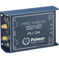 Palmer PLI04 Media DI Box for PC and Laptop (2 Channels)