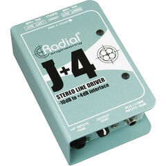 Radial Engineering J+4 Balanced Signal Driver - Stereo Preamplifier