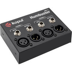 Kopul HMX-2 Humbuster - Dual-Channel Hum Eliminator with XLR and 1/4