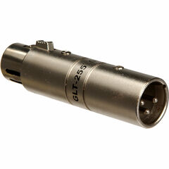 Hosa Technology In-Line Audio Ground Lifter, Hum Eliminator, XLR Male to XLR Female