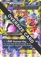 Mega Tyranitar EX - 43/98 - Oversized Promo