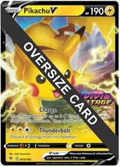 Pikachu V - 043/185 - Oversized Promo