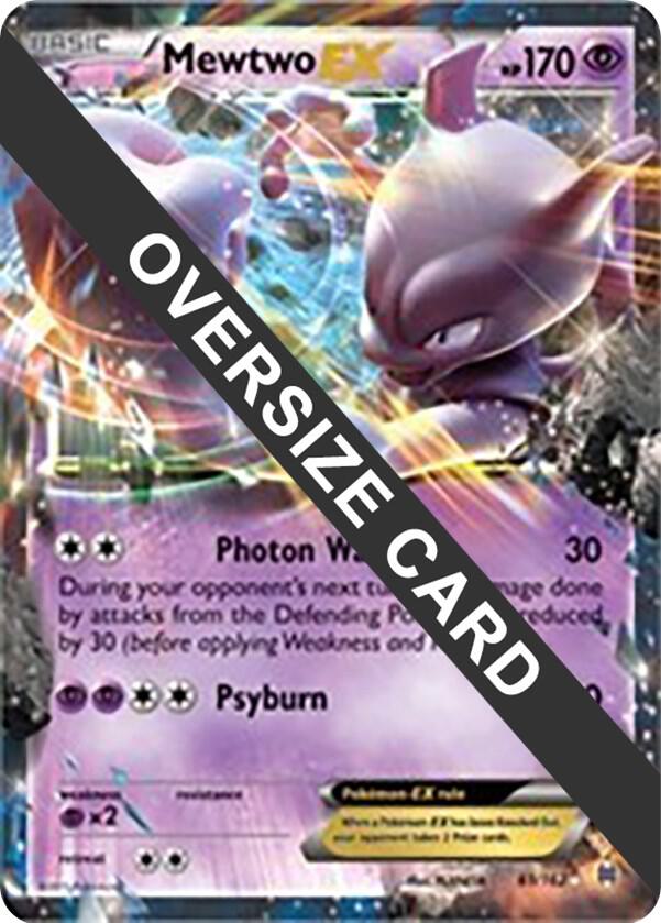 Mewtwo EX - 61/162 - Oversized Promo