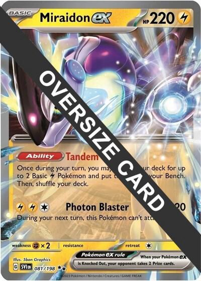 Miraidon ex - 081/198 - Oversized Promo