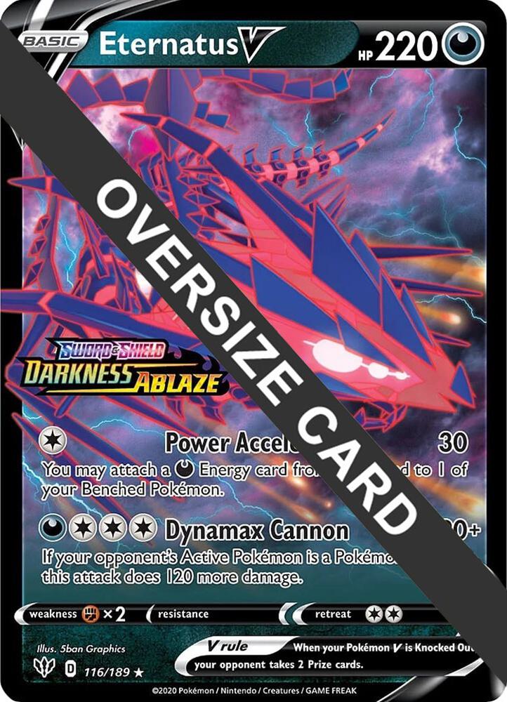 Eternatus V - 116/189 - Oversized Promo