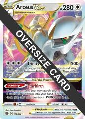 Arceus VSTAR - 123/172 - Oversized Promo