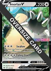 Snorlax V - 141/202 - Oversized Promo