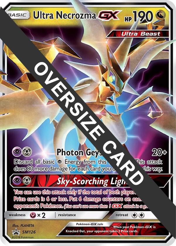 Ultra Necrozma GX - SM126 - Oversized Promo