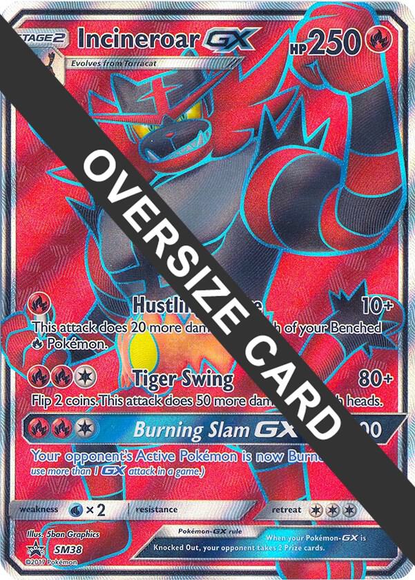 Incineroar GX - SM38 - Oversized Promo