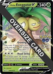 Alolan Exeggutor V - SWSH225 - Oversized Promo