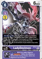 LadyDevimon - ST10-12 - R (Tamer Goods Set Angewomon & LadyDevimon)