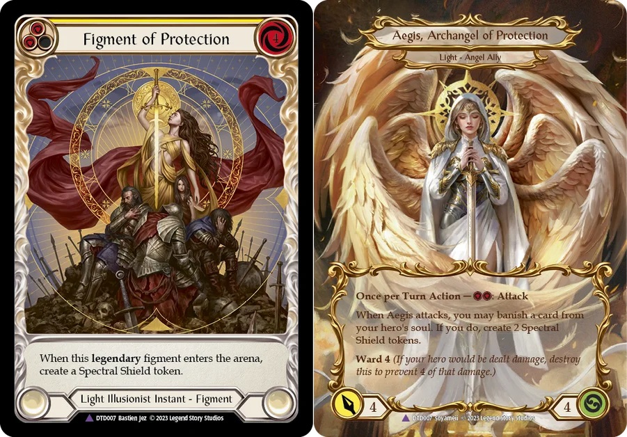 Figment of Protection // Aegis, Archangel of Protection (Marvel 