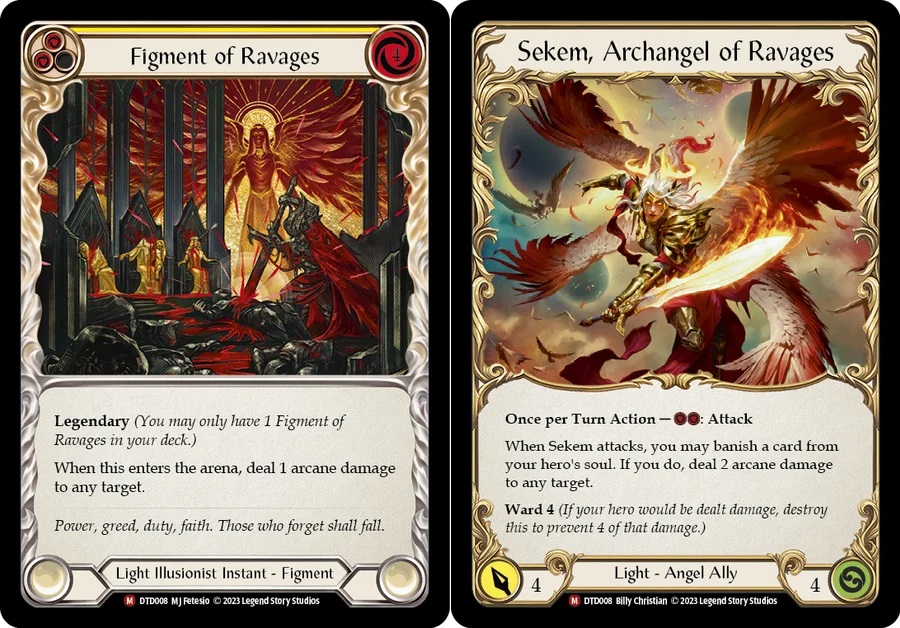Figment of Ravages // Sekem, Archangel of Ravages