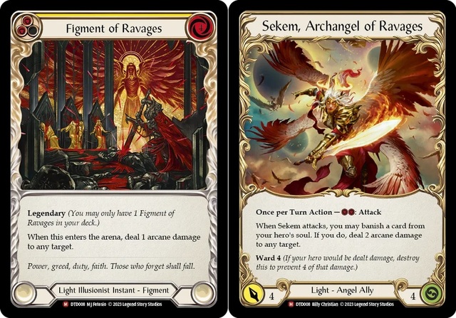 Figment of Ravages // Sekem, Archangel of Ravages