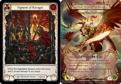 Figment of Ravages // Sekem, Archangel of Ravages (Marvel) - Cold Foil