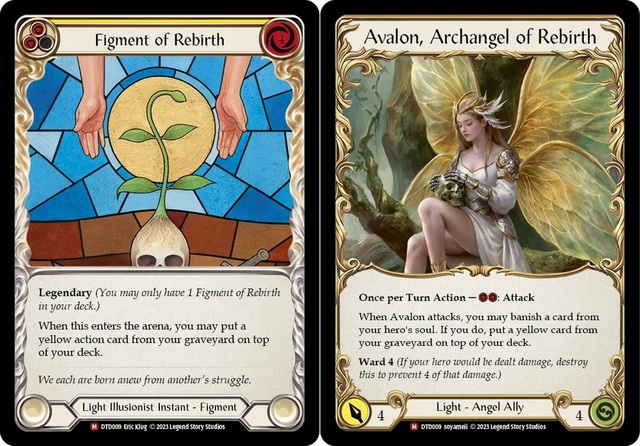 Avalon， Archangel of Rebirth Marvel - トレーディングカード