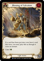 Blessing of Salvation (Red) - Rainbow Foil