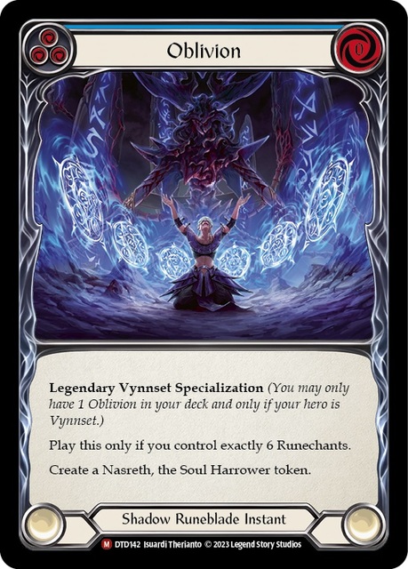 Oblivion - Rainbow Foil