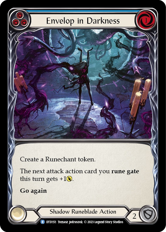 Envelop in Darkness (Blue)
