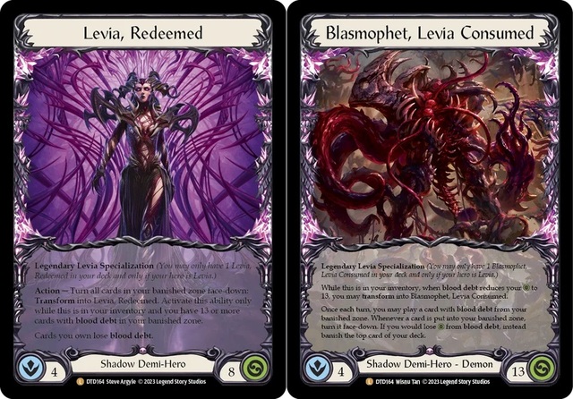 Levia, Redeemed // Blasmophet, Levia Consumed