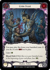 Grim Feast (Blue) - Rainbow Foil