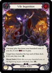 Vile Inquisition (Red) - Rainbow Foil