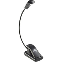 K&M 12241 FlexLight Music Stand (1 LED, Black)