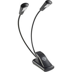 K&M 12246 Music Stand Double4 LED FlexLight