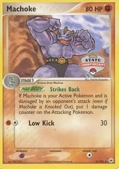 Machoke - 41/101 - Holo (State Championships Promo)