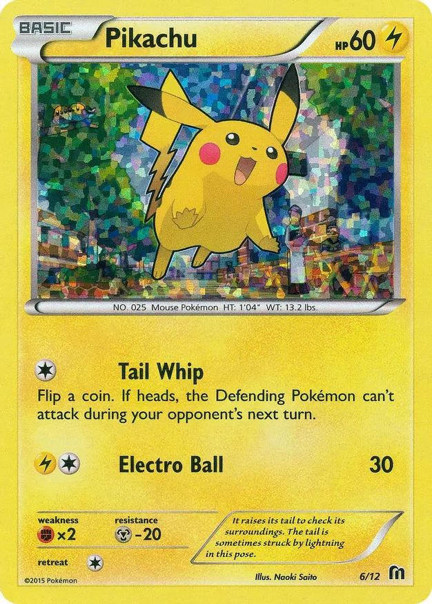 Pikachu - 6/12 - McDonalds Promos 2016