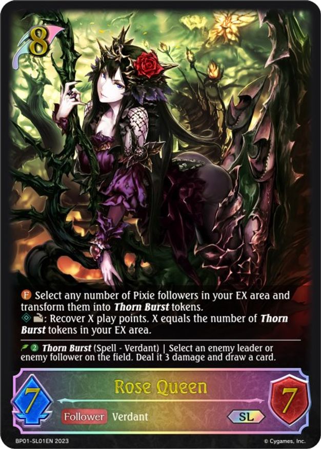 Rose Queen- BP01-SL01EN - SL - Foil