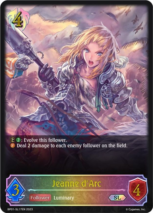 Jeanne dArc- BP01-SL17EN - SL - Foil