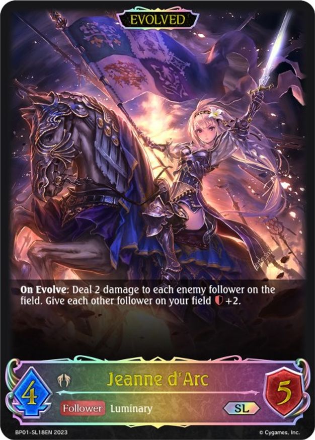 Jeanne dArc (Evolved) - BP01-SL18EN - SL - Foil