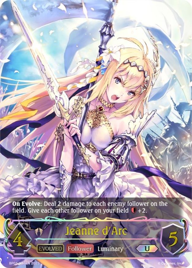 Jeanne dArc (Evolved) - BP01-U06EN - U - Foil