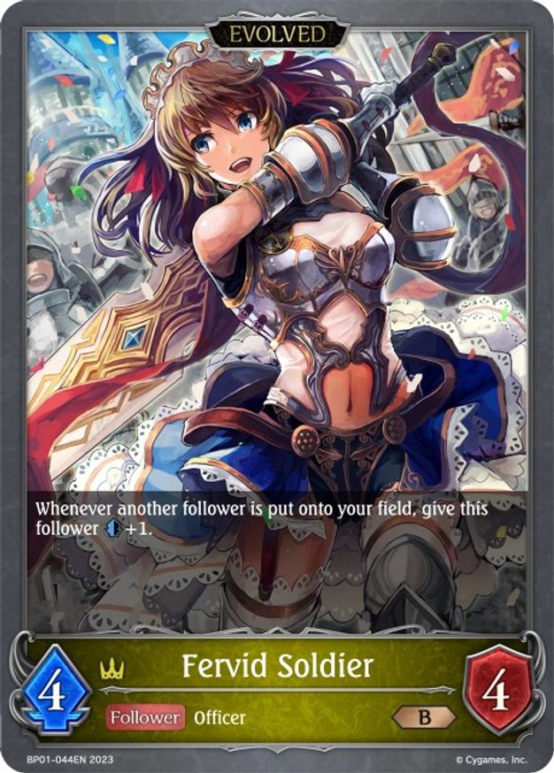 Fervid Soldier (Evolved) - BP01-044EN - B