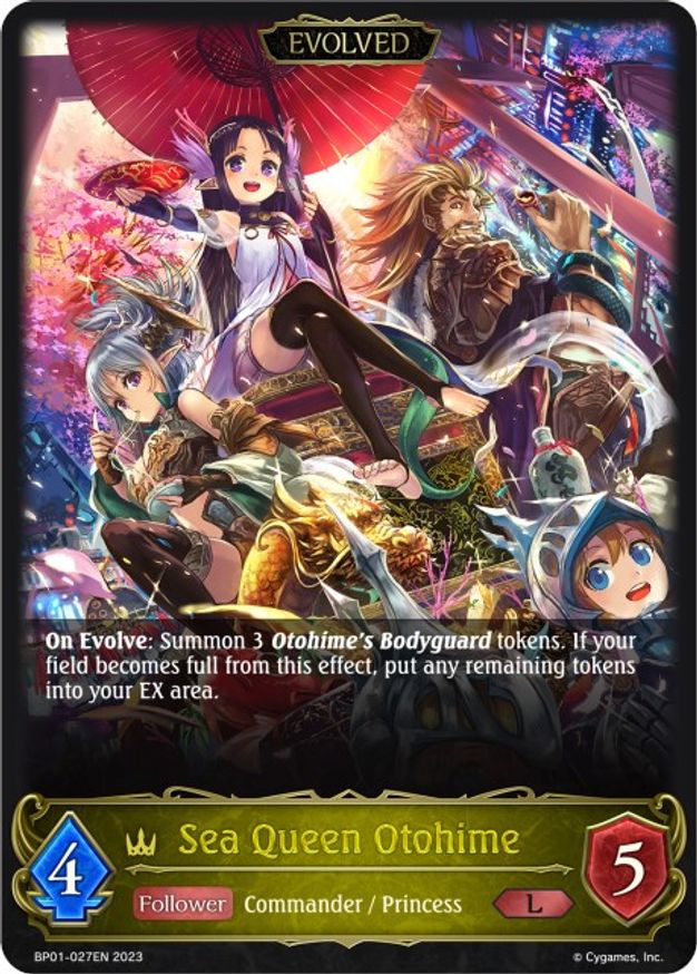 Sea Queen Otohime (Evolved) - BP01-027EN - L