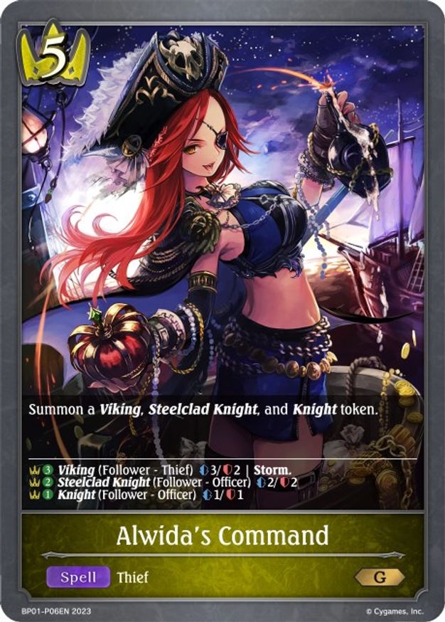 Alwidas Command - BP01-P06EN - P - Foil