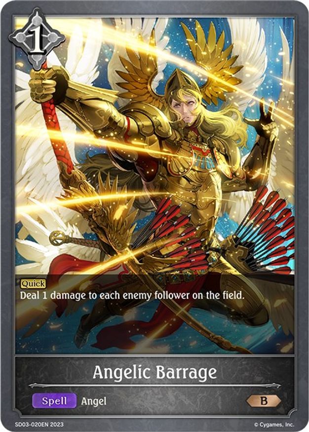 Angelic Barrage - SD03-020EN - B