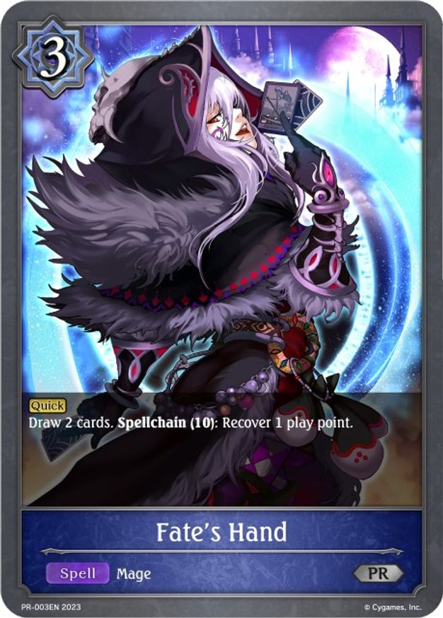 Fates Hand - PR-003EN - PR